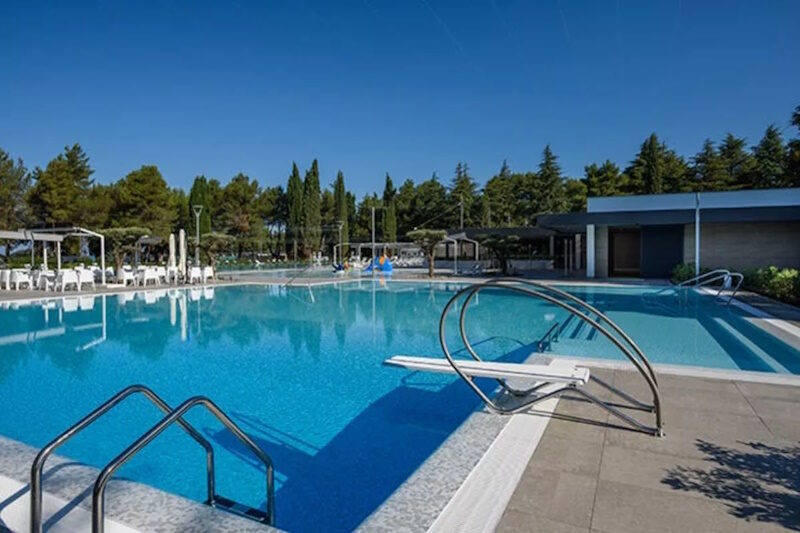 Camping Valkanela Zwembad